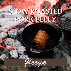 Slow roasted pork belly recipe