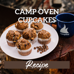 camp oven cupcakes