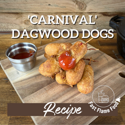 Camp oven dagwood dog recipe