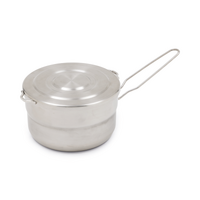 Stainless Steel Mess Pot – 1.5L