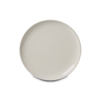 20cm Bamboo Plate - Cream
